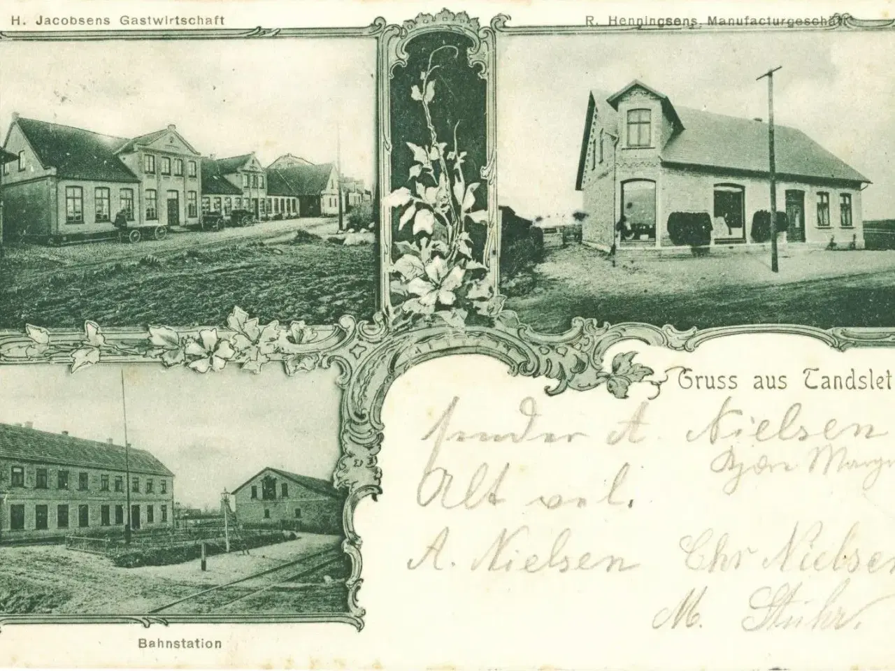 Billede 1 - Tandslet Station 1905