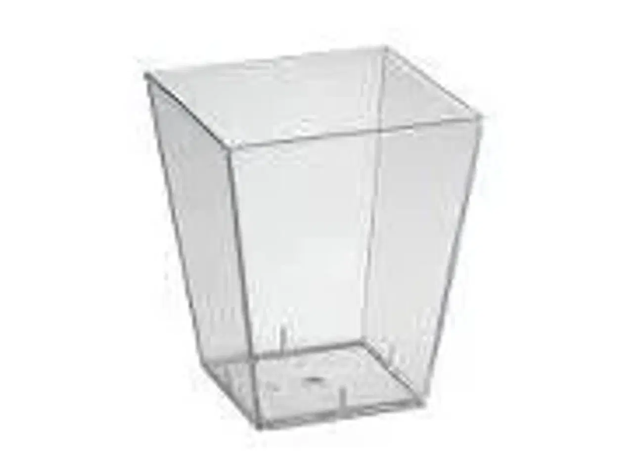 Billede 1 - 180 stk. Skål firkant 20 cl B68 x D68 x H70 mm Amuse-Bouche