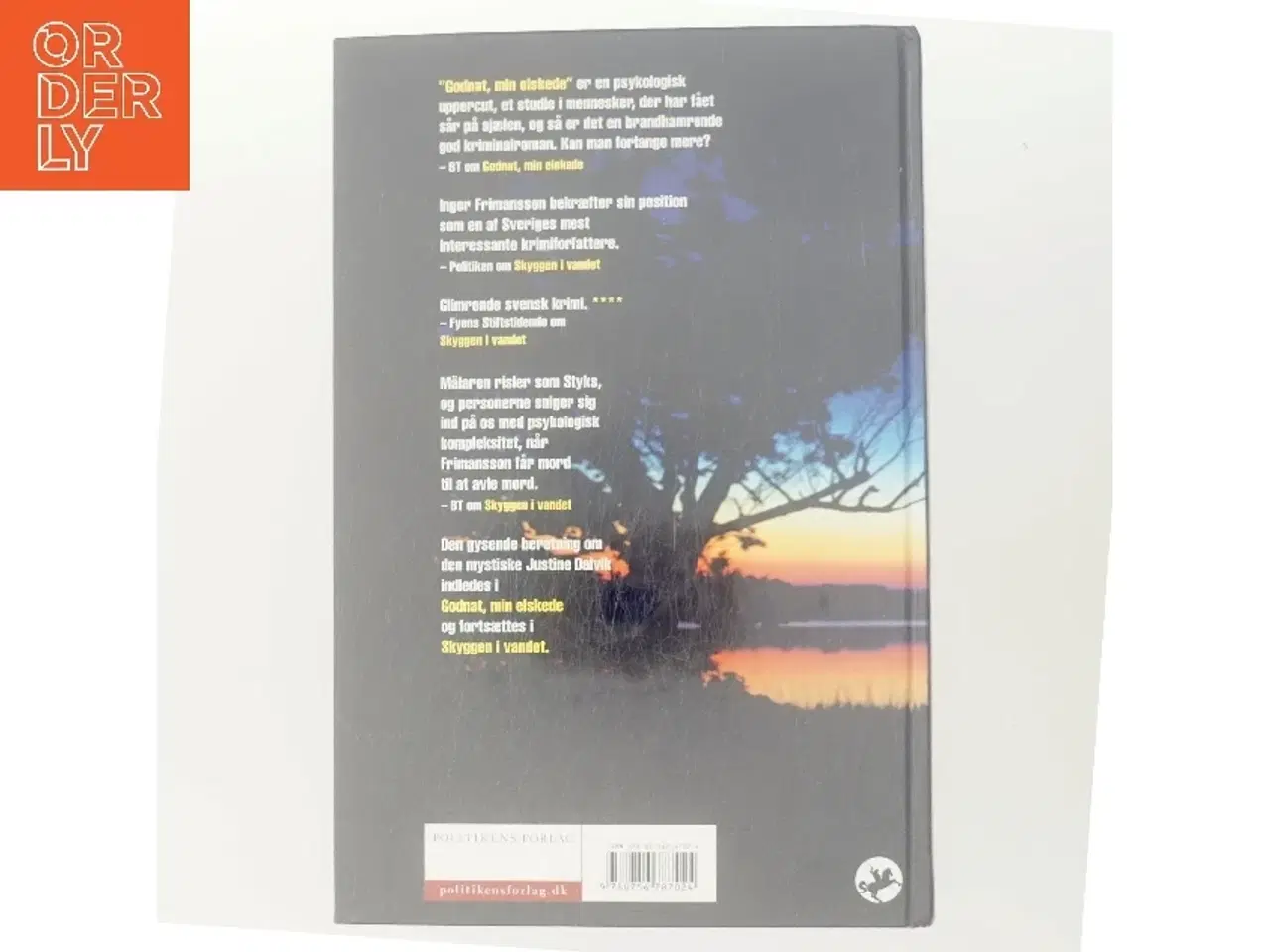 Billede 3 - Godnat, min elskede / Skyggen i vandet af Inger Frimansson (Bog)
