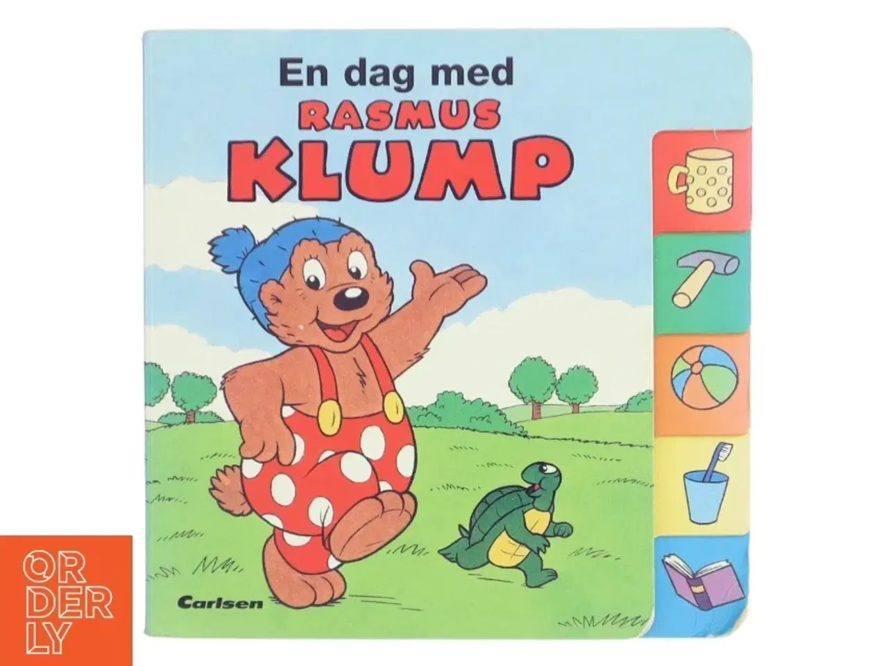 Billede 1 - En dag med Rasmus Klump af Ulrikke Juul Bondo (Bog)