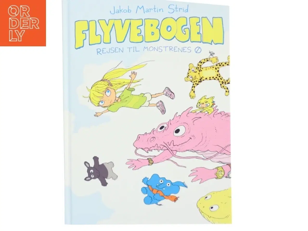 Billede 1 - Flyvebogen - rejsen til monsternes ø af Jakob Martin Strid (Bog)