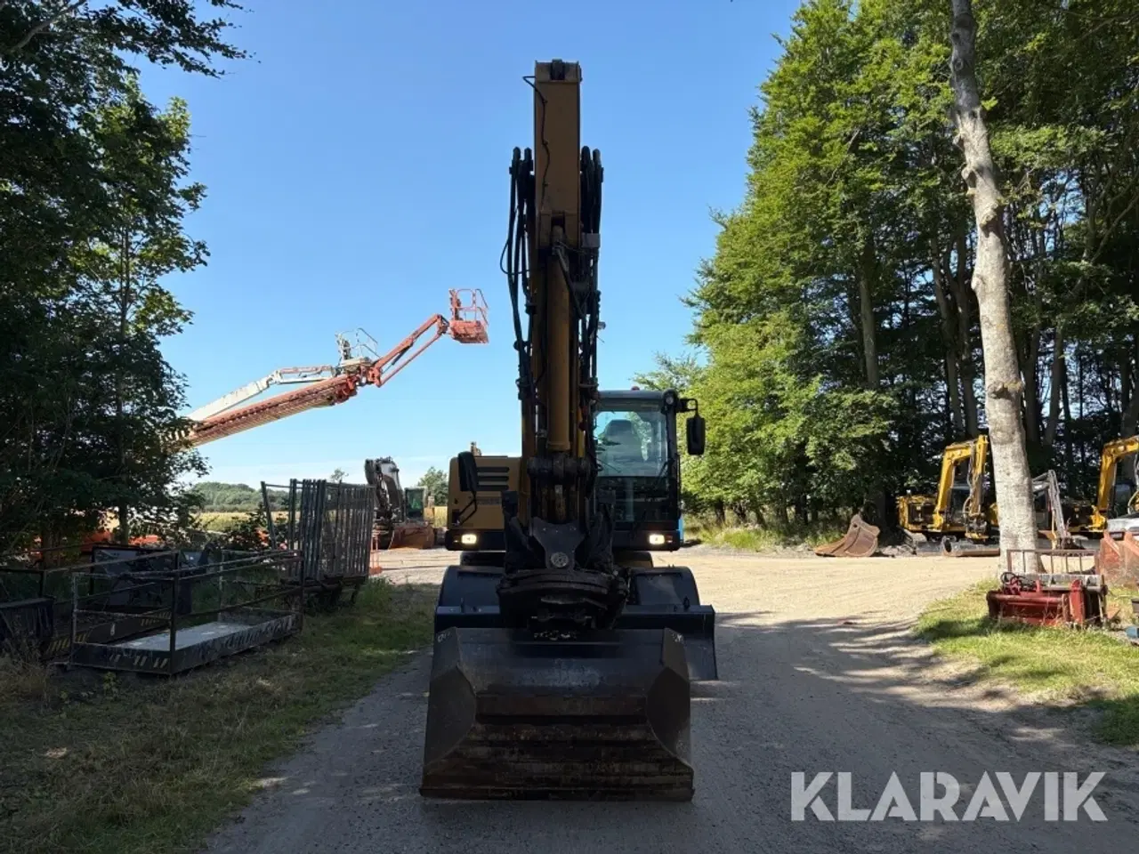 Billede 8 - Hjulgraver Hydrema MX16 med Engcon rotortilt
