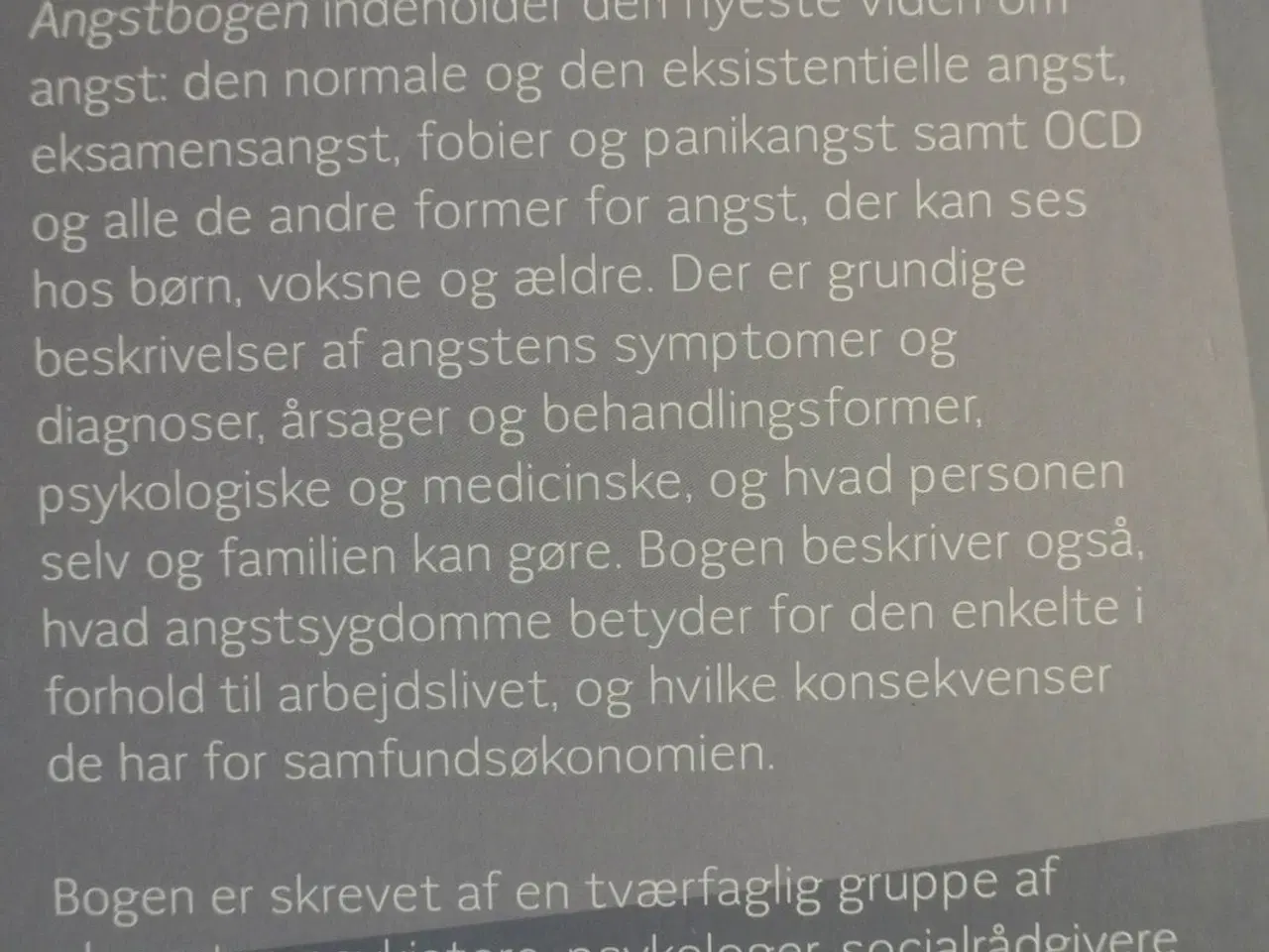 Billede 4 - angstbogen - angstens symptomer, årsager og behand