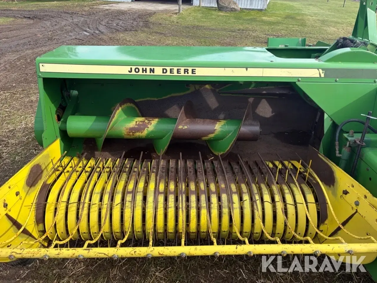 Billede 9 - Ballepresser John Deere 456A