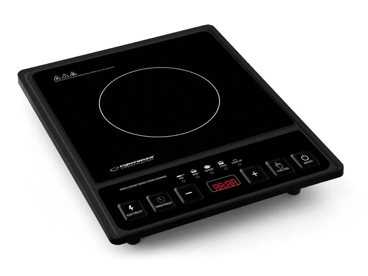 Billede 1 - Induktionskogeplade, 2000 watt.