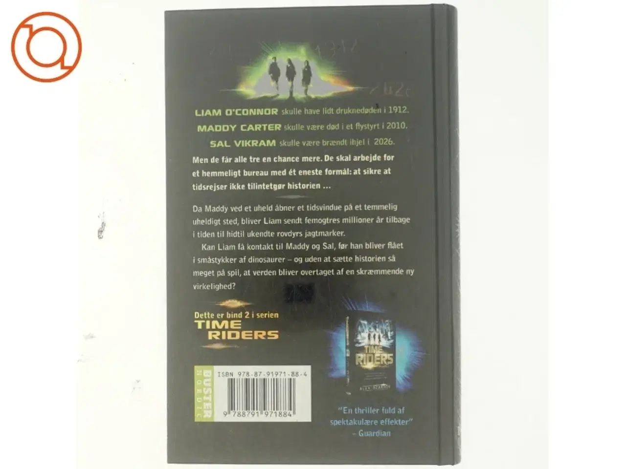 Billede 3 - Time Riders - rovdyrenes tid af Alex Scarrow (Bog)