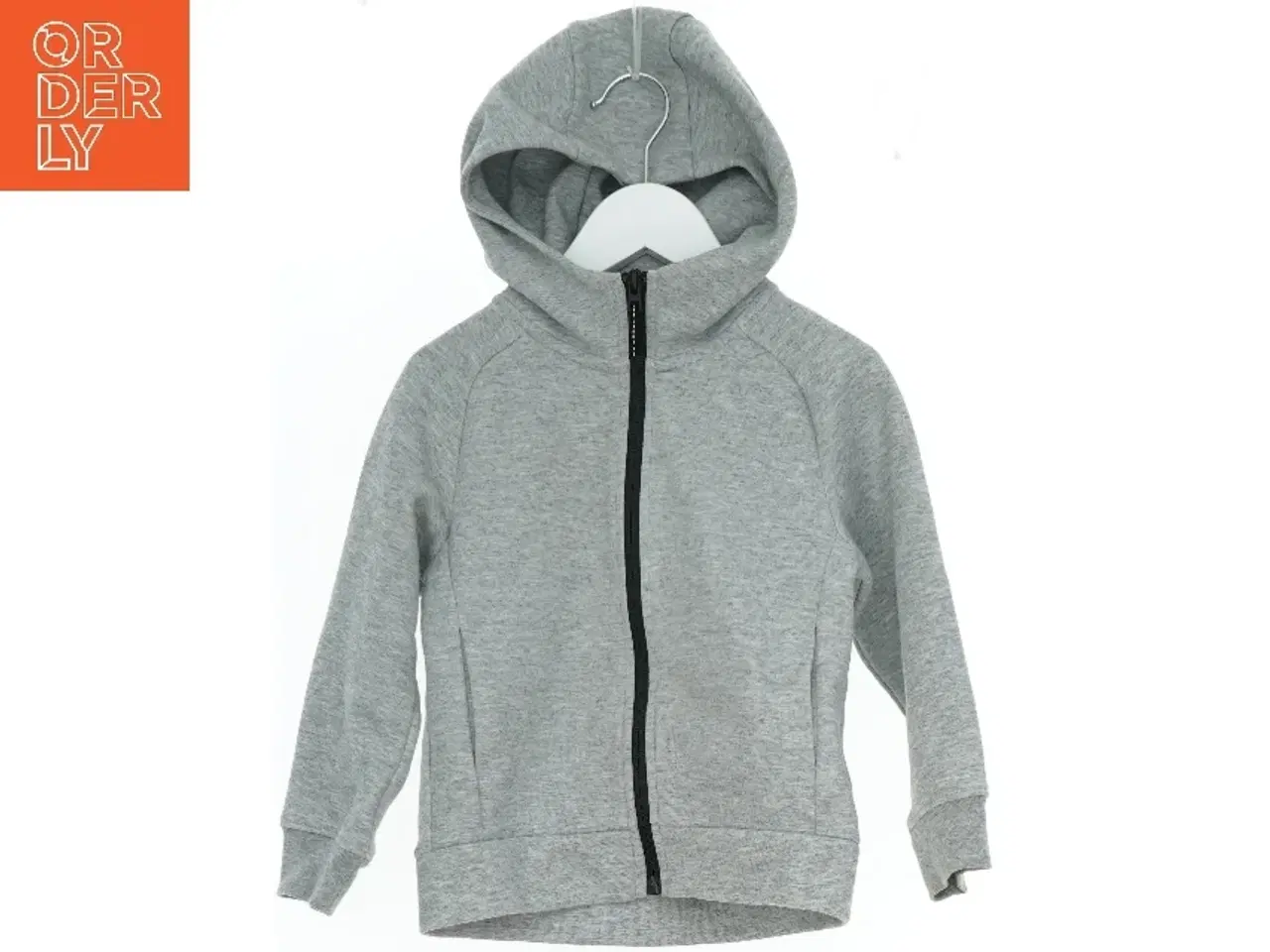 Billede 1 - Grå hættetrøje fra Uniqlo (str. 110)