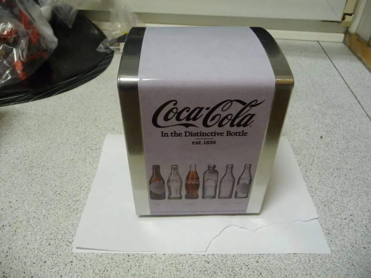 Billede 4 - coca cola servietter holder 