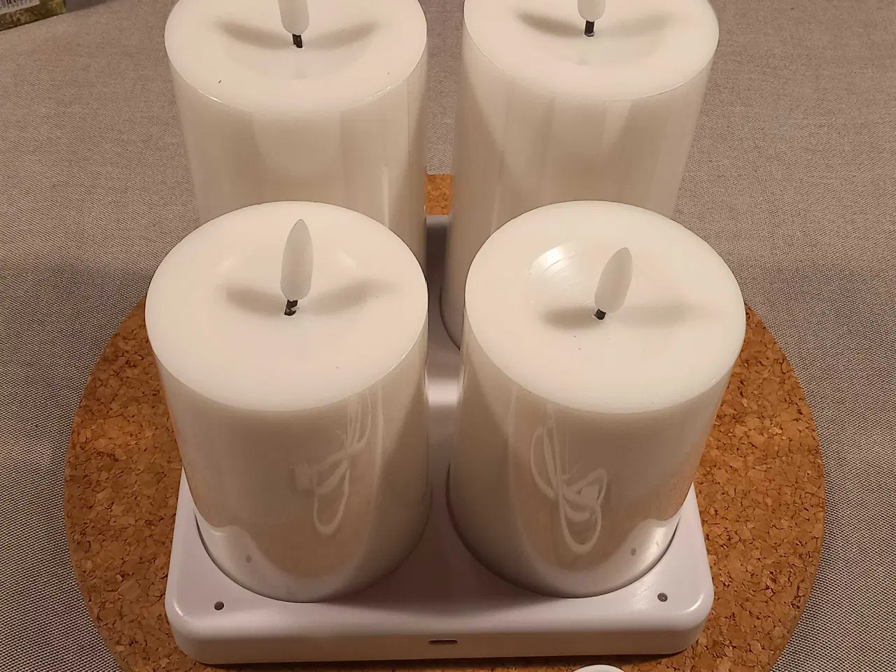 Billede 1 - Genopladelige bloklys