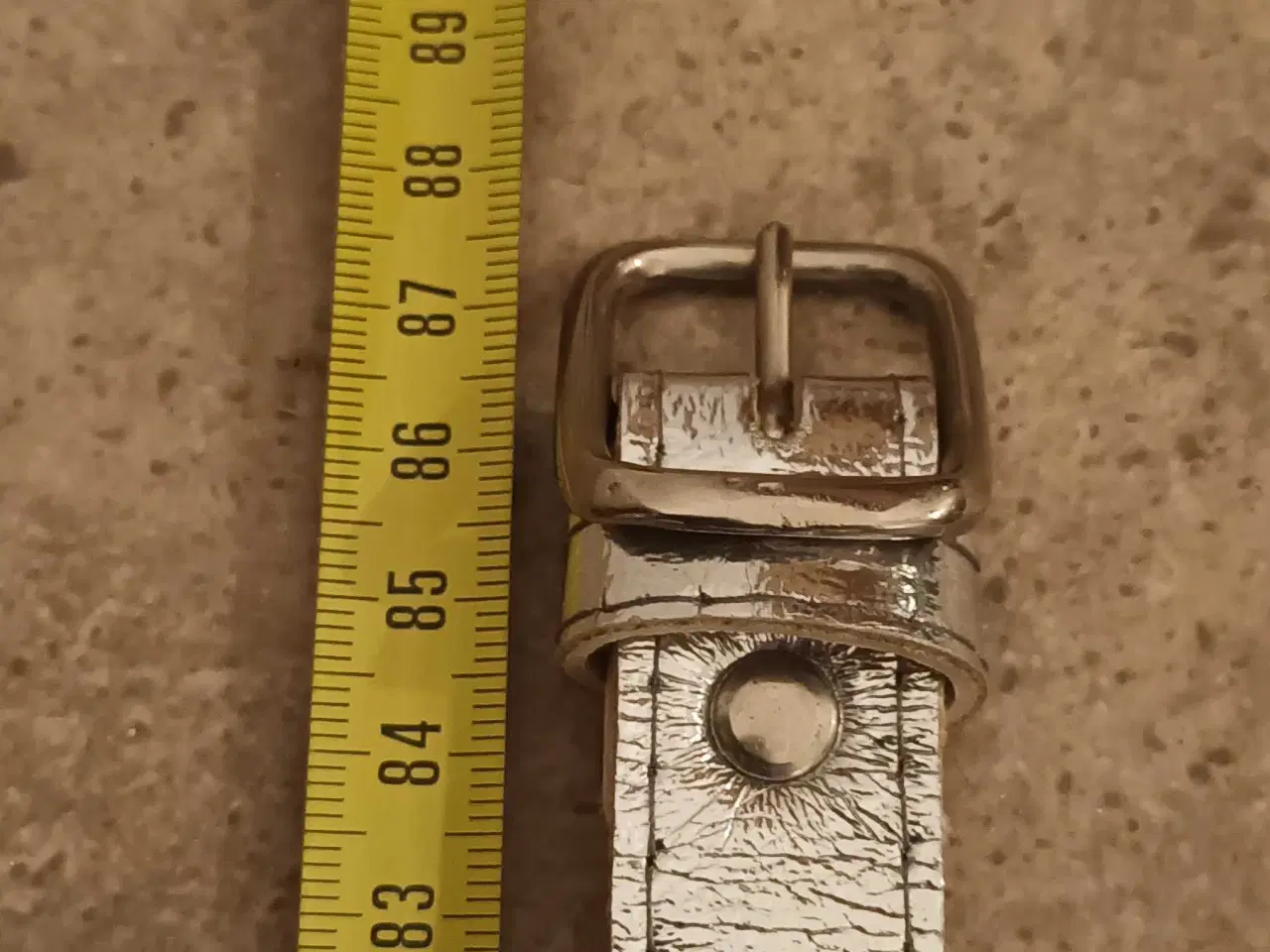 Billede 3 - Bælte i retro sølv