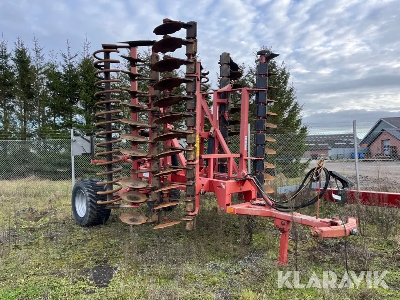 Billede 2 - Tallerkenharve SMS 6 meter med pakvalse