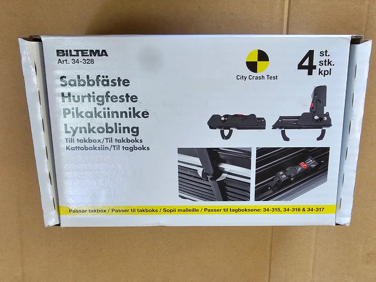 Billede 3 - Tagboks m tagbøjler og lynkobling.