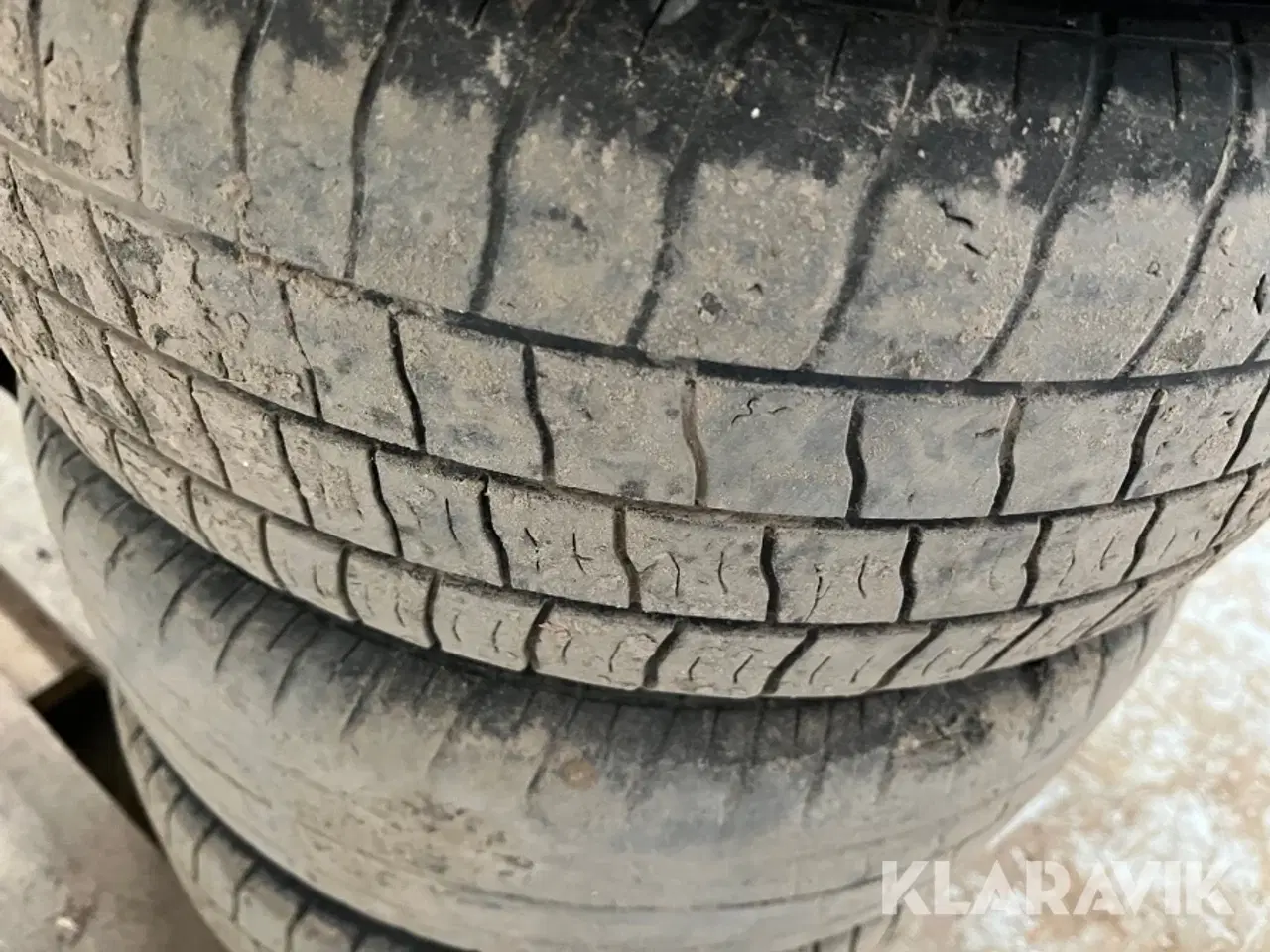 Billede 7 - Dæk fra maskintrailer 185/60R12 - 4 styk