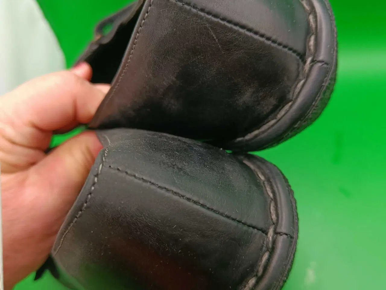 Billede 3 - Mary B sort læder sko 