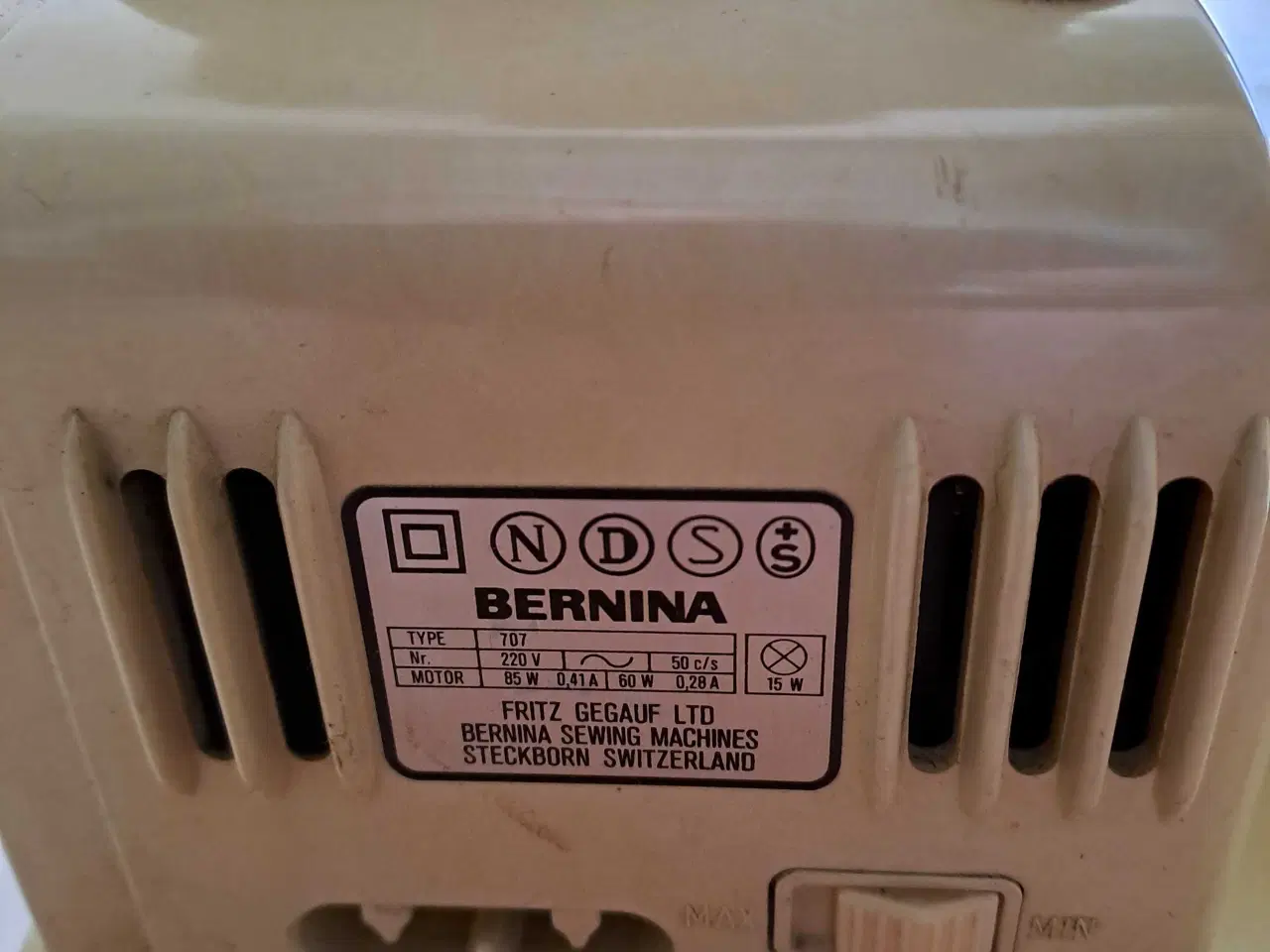 Billede 2 - Bernina Symaskine. 