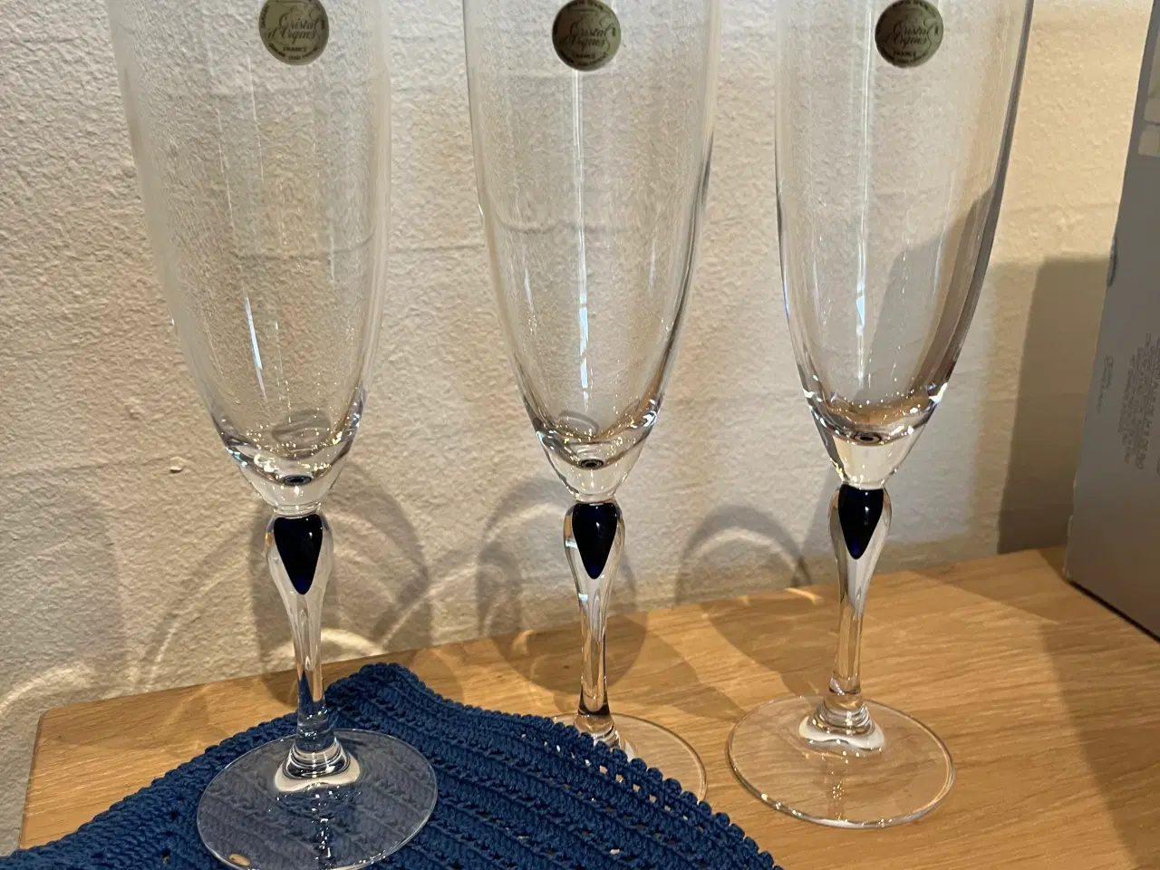 Billede 1 - Christal d’Argues champagneglas