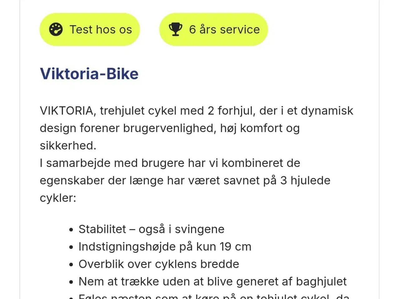 Billede 17 - 3-hjulet el-cykel Viktoria 