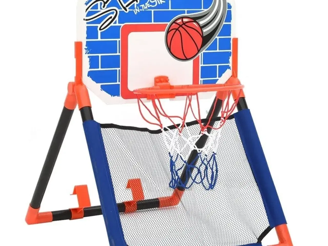 Billede 2 - Basketballsæt til børn multifunktionelt gulv og væg