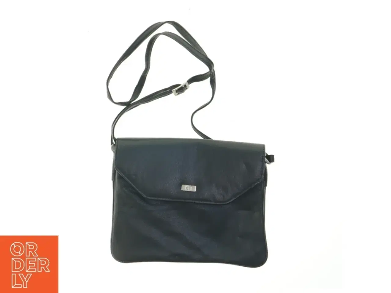 Billede 1 - Sort skuldertaske ny, fra Bon Go&#251;t (str. 27x22 cm)