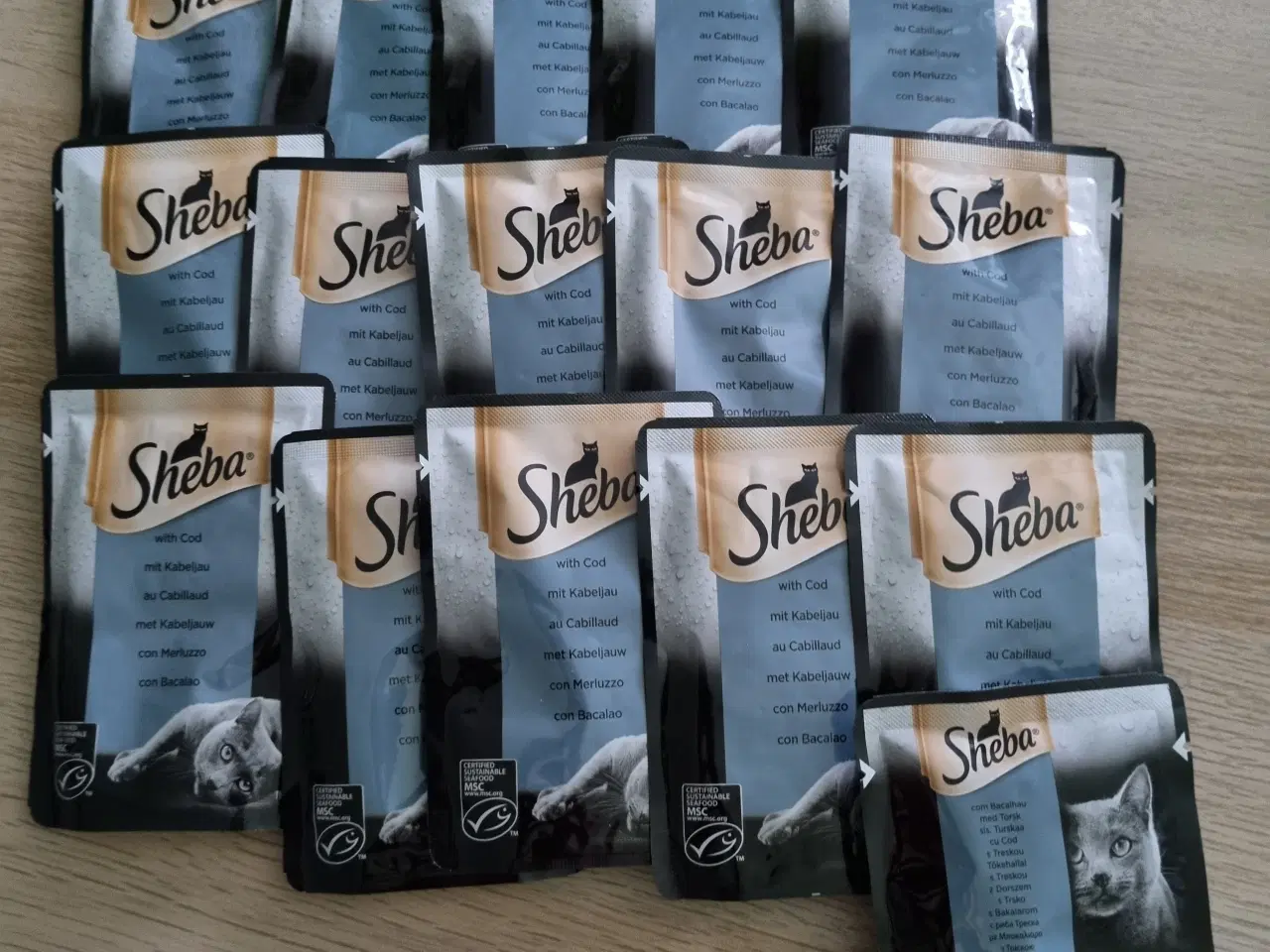 Billede 5 - Kattemad Sheba vådfoder med torsk i sovs  