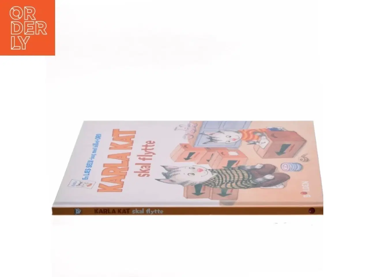 Billede 2 - Karla kat skal flytte af <Bogforfatter ikke angivet< (Bog)