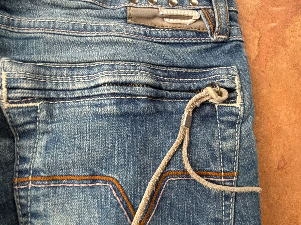 Billede 15 - Diesel jeans str 140 blå pige bomuld