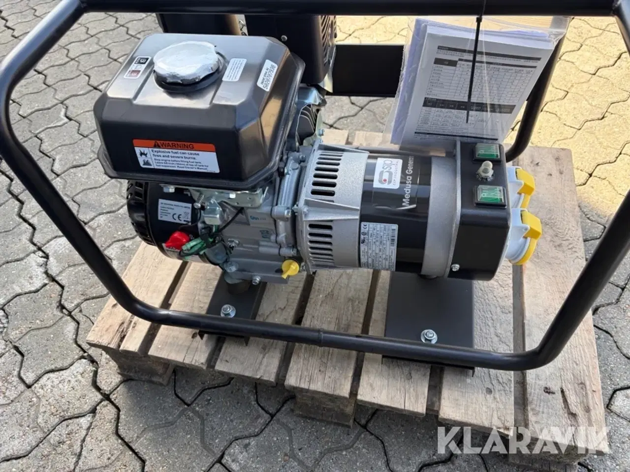 Billede 7 - Generator SIP Medusa 2,5 kva / Kohler