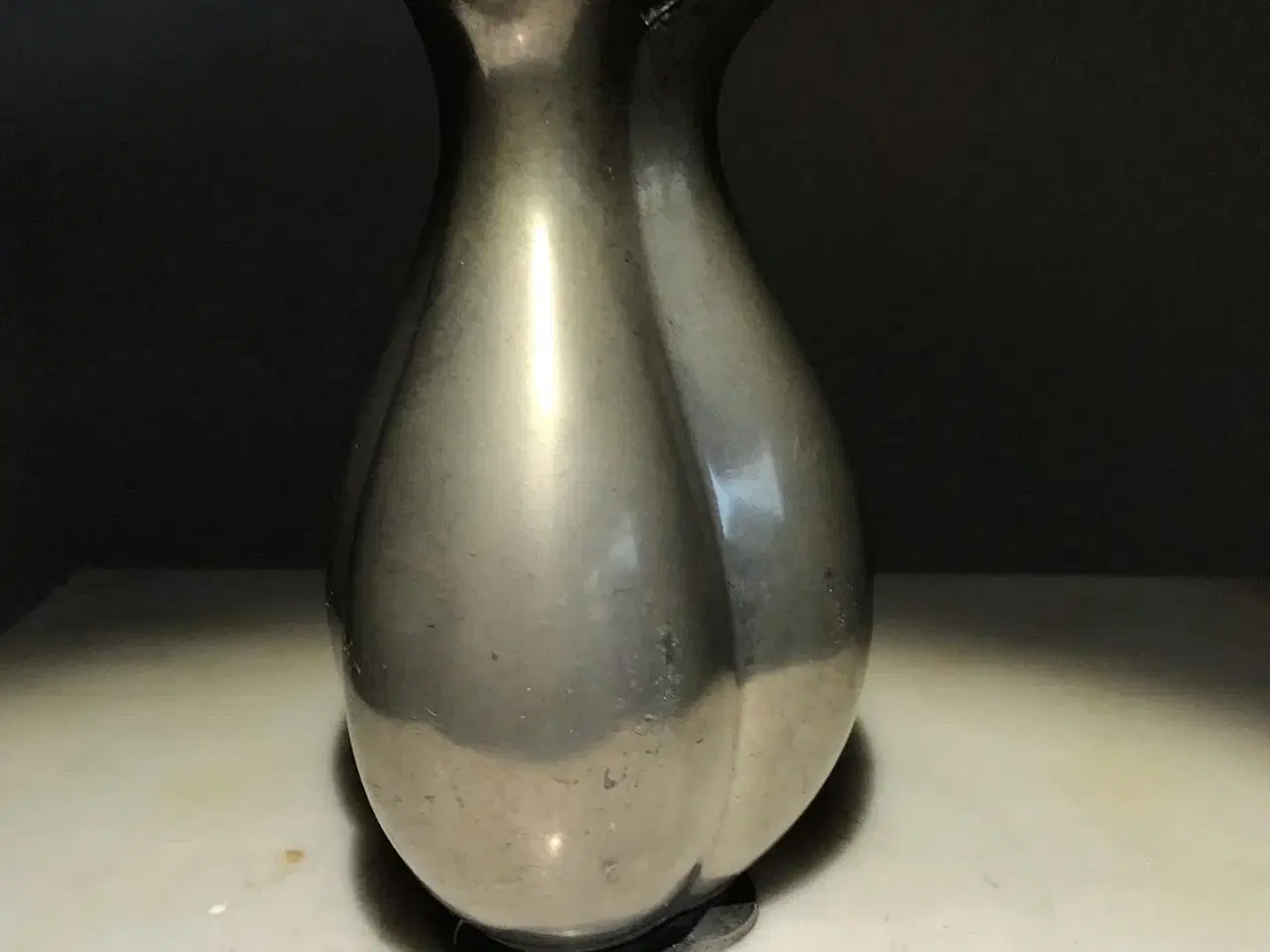 Billede 6 - Just Andersen - Tinvase / vase 