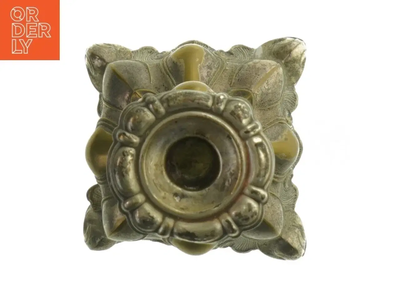 Billede 2 - Antik look lysestage (str. 17 cm)