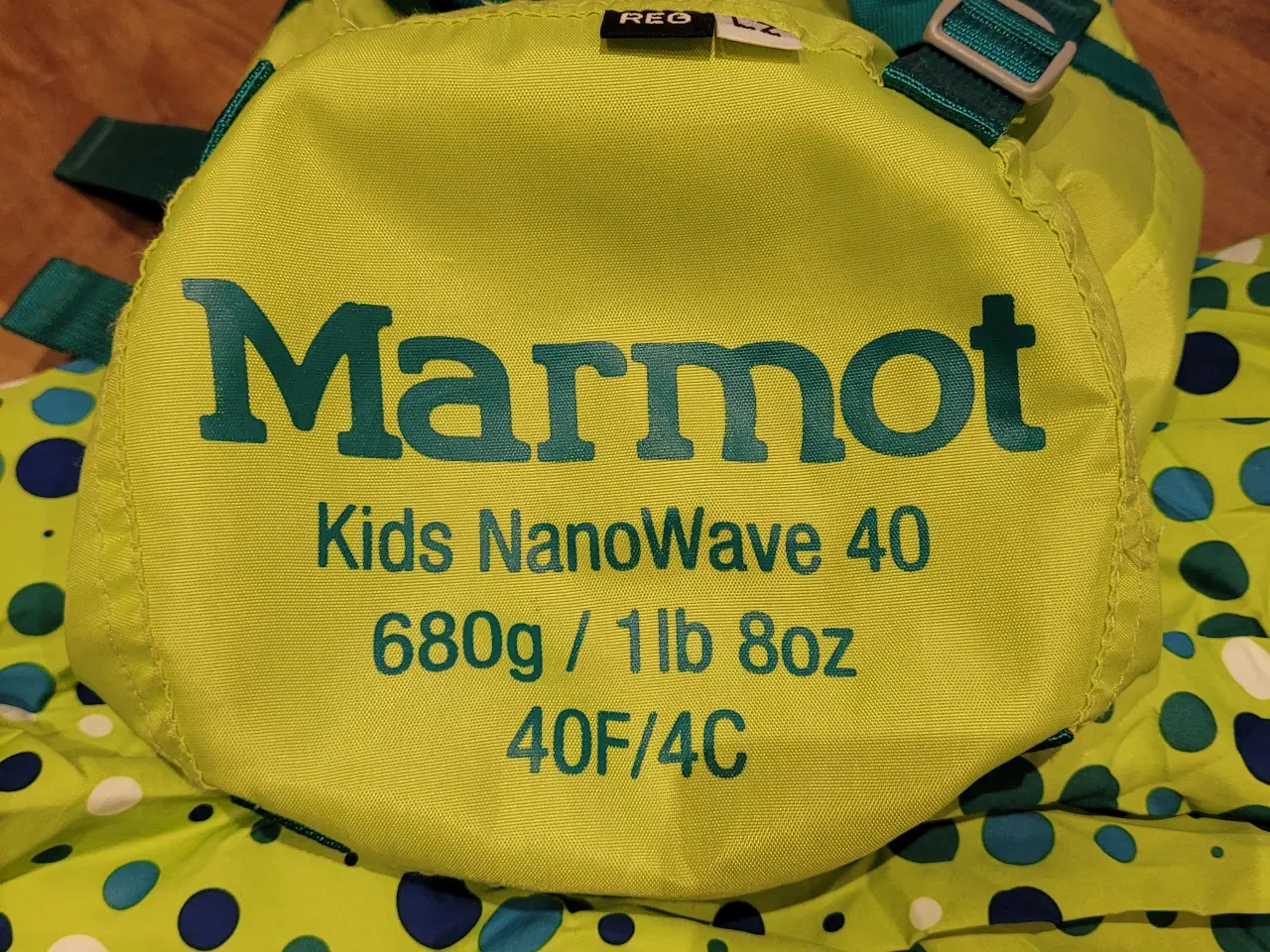 Billede 2 - Sovepose, Marmot kids nanowave