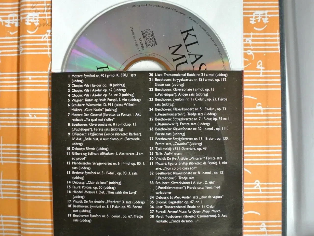 Billede 4 - klassisk musik - en ny måde at lytte på inkl. cd, 