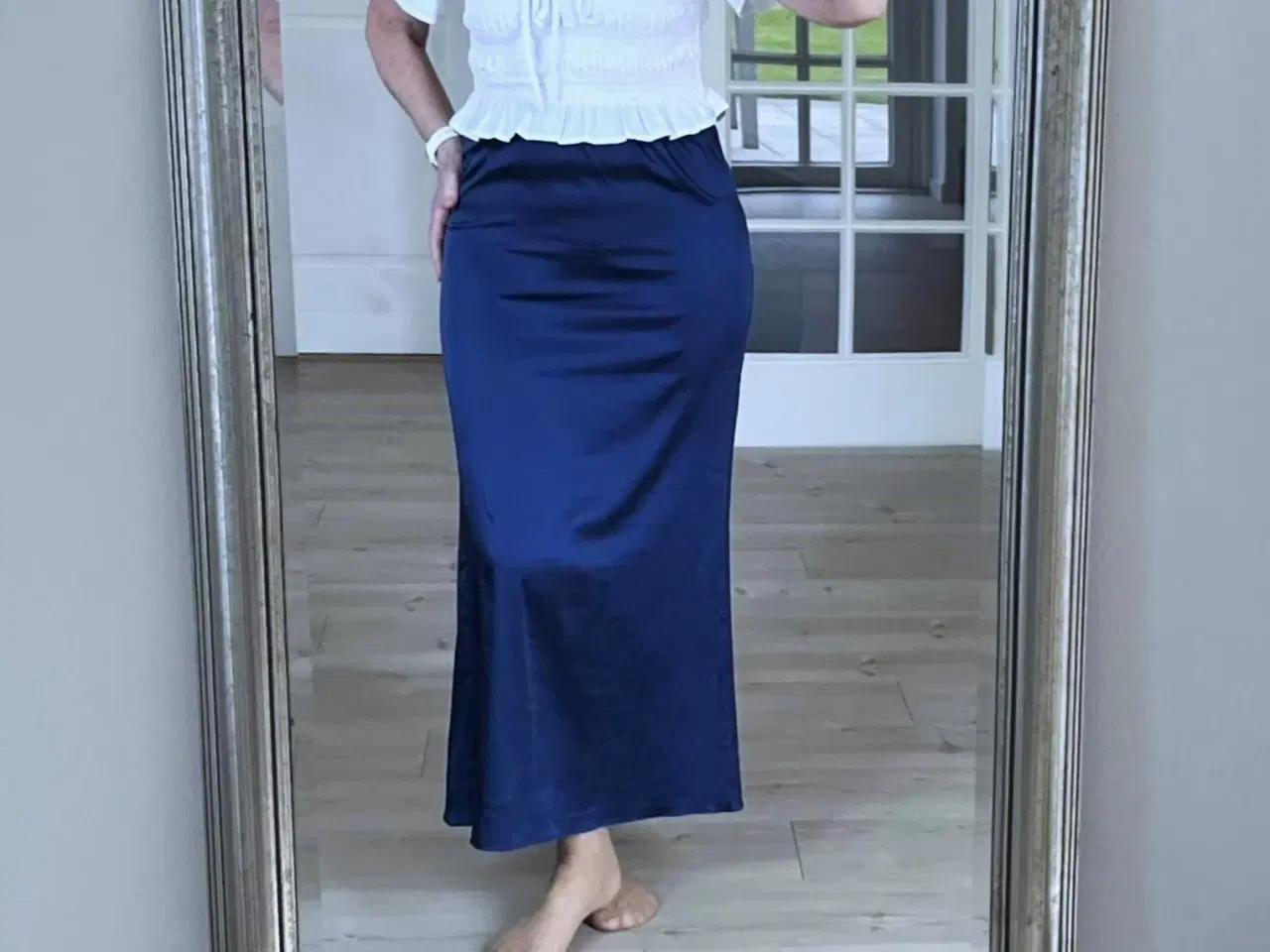 Billede 2 - Nederdel, Lang nederdel, Nelly, Str 34