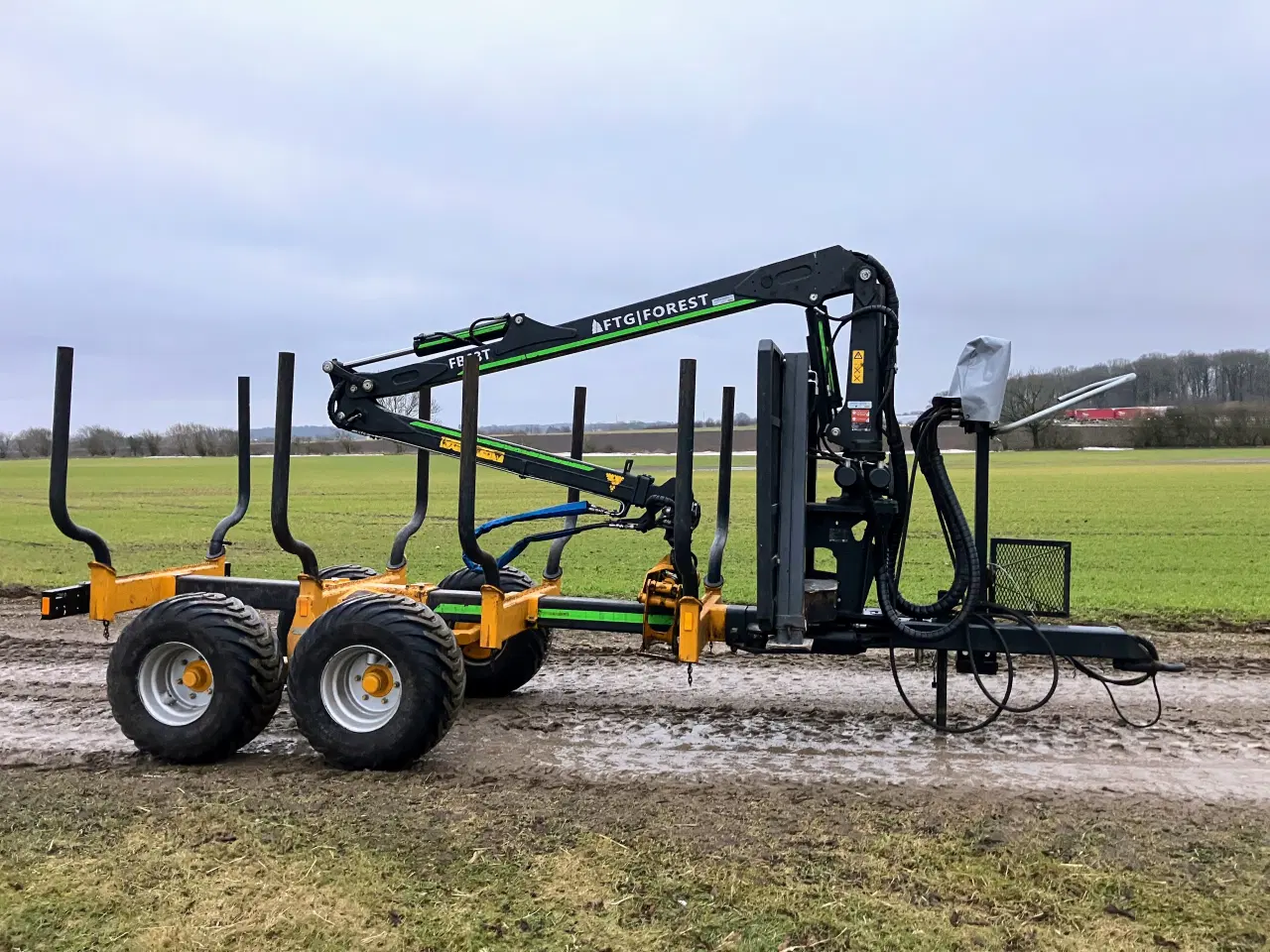Billede 5 - 9 t. FTG skovvogn - FB90/FB63T