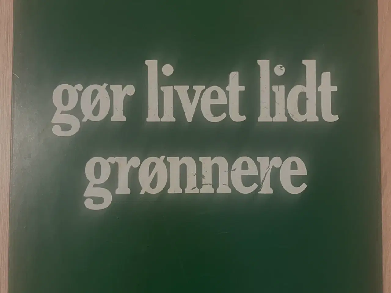 Billede 1 - Ka sendes - Gammel Tuborg træskilt 