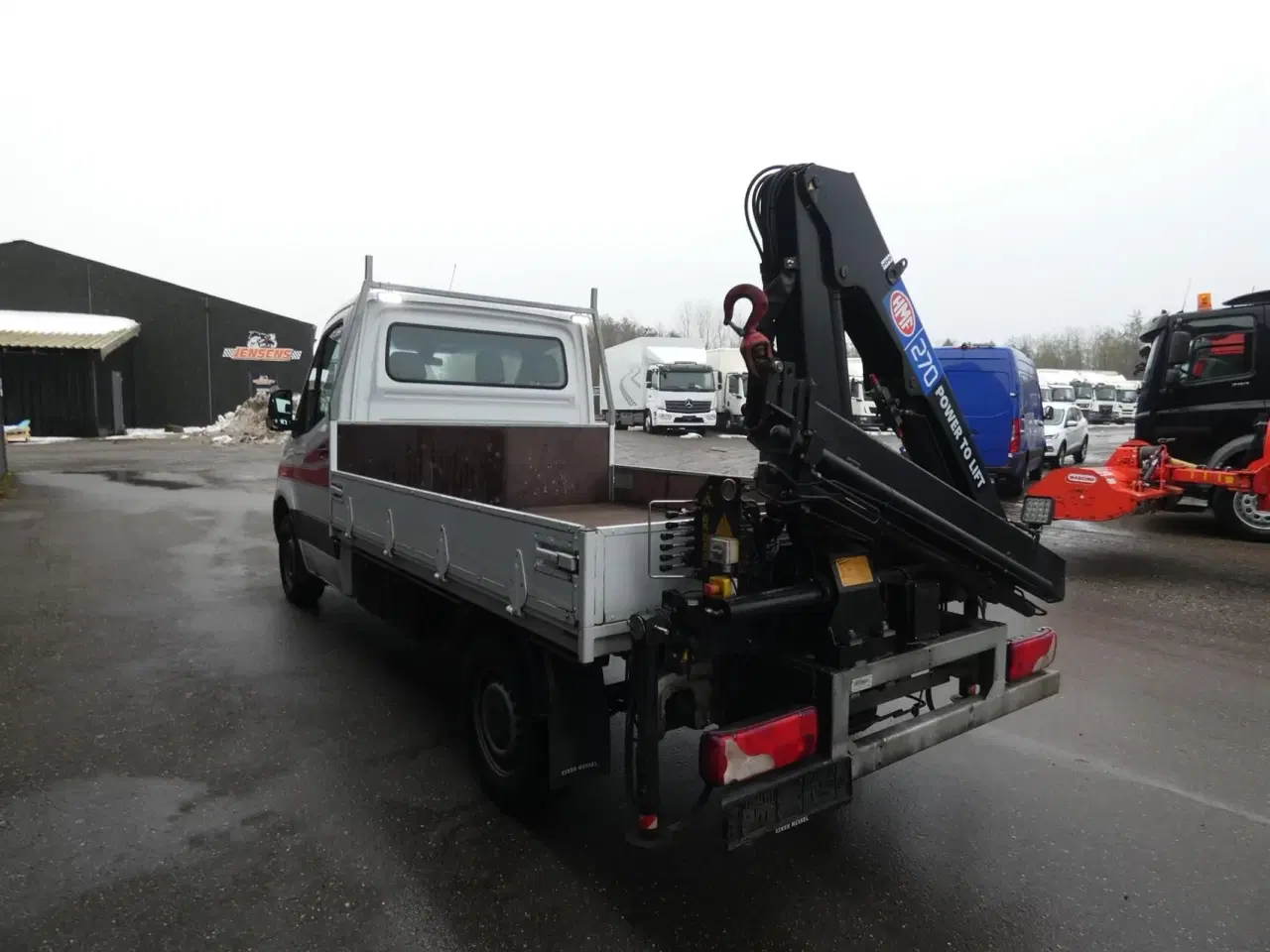 Billede 8 - Mercedes-Benz Sprinter 316 KRANBIL 2,1 CDI A2 RWD 163HK Ladv./Chas. Man.