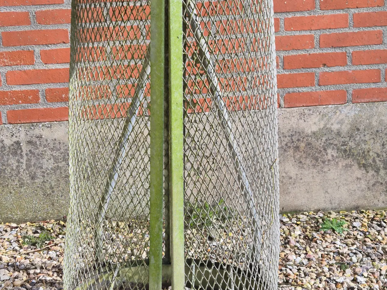 Billede 1 - Affaldsstativ galvaniseret
