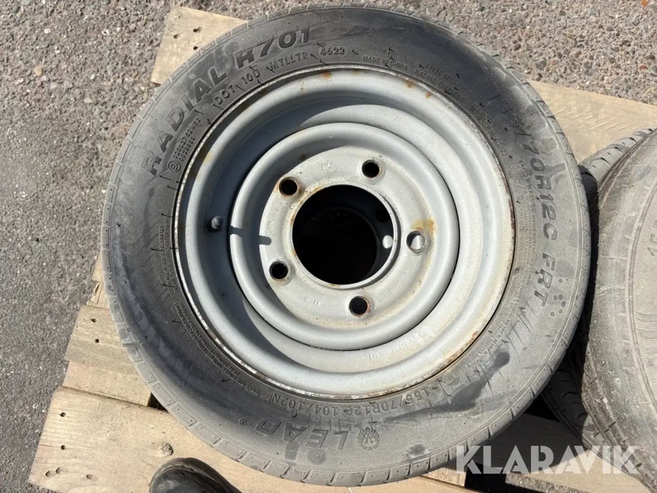Billede 9 - Dæk med fælg Leao Radial R701 - 4 styks
