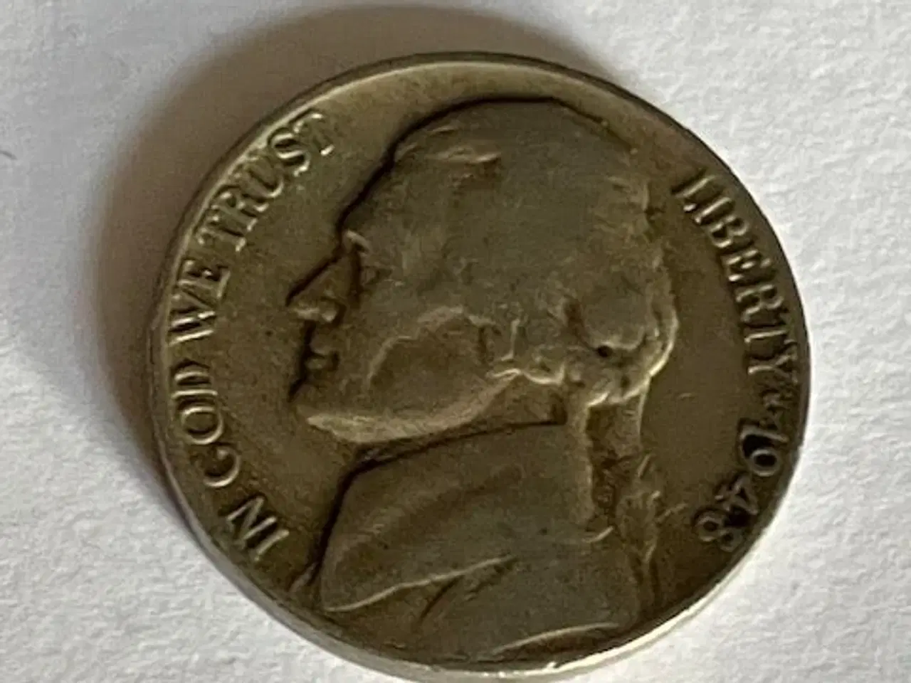 Billede 1 - Five Cents 1948 USA
