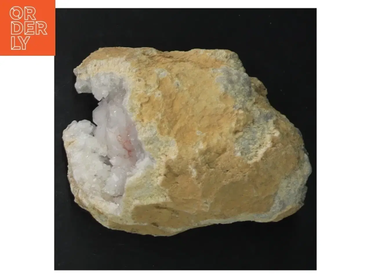 Billede 5 - Geode med krystaller (str. 11 cm)