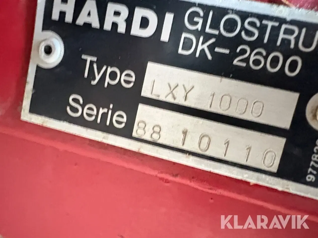 Billede 5 - Marksprøjte Hardi LXY 1000