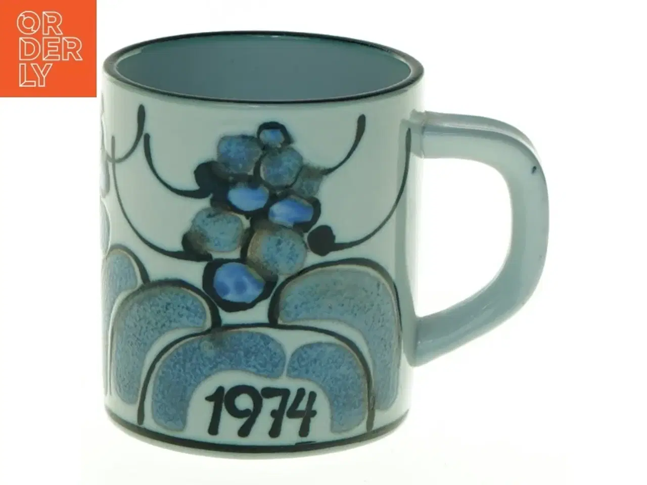 Billede 1 - Royal Copenhagen Årskrus 1974 fra Royal Copenhagen (str. 7 x 6 cm)