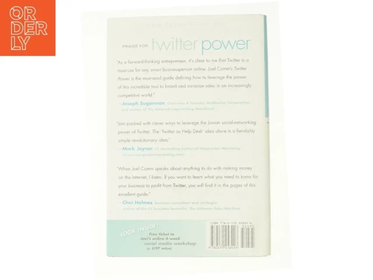 Billede 3 - Twitter Power : How to Dominate Your Market One Tweet at a Time by Joel, Burge, Ken Comm af Joel Comm (Bog)