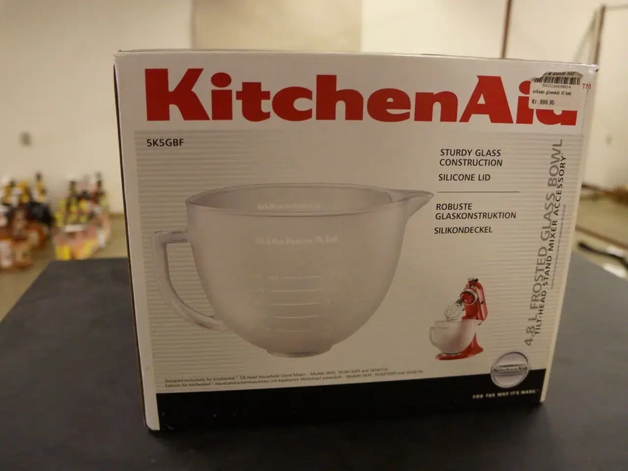 Billede 4 - Artisan glasskål KITCHENAID