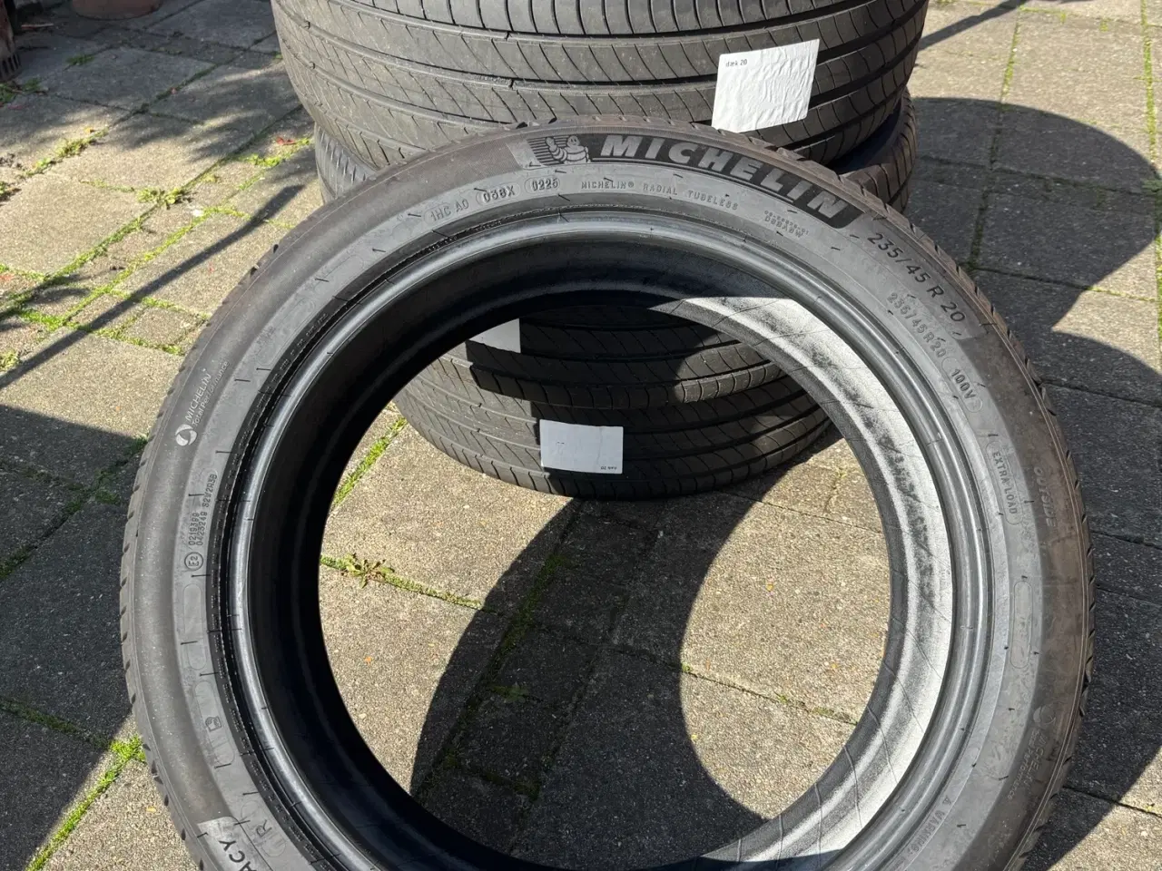 Billede 3 - 4 stk nye Michelin e primacy xl dæk. 235/45R20