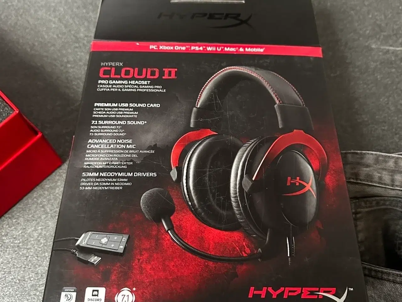 Billede 1 - HyperX Cloud 2 Headset