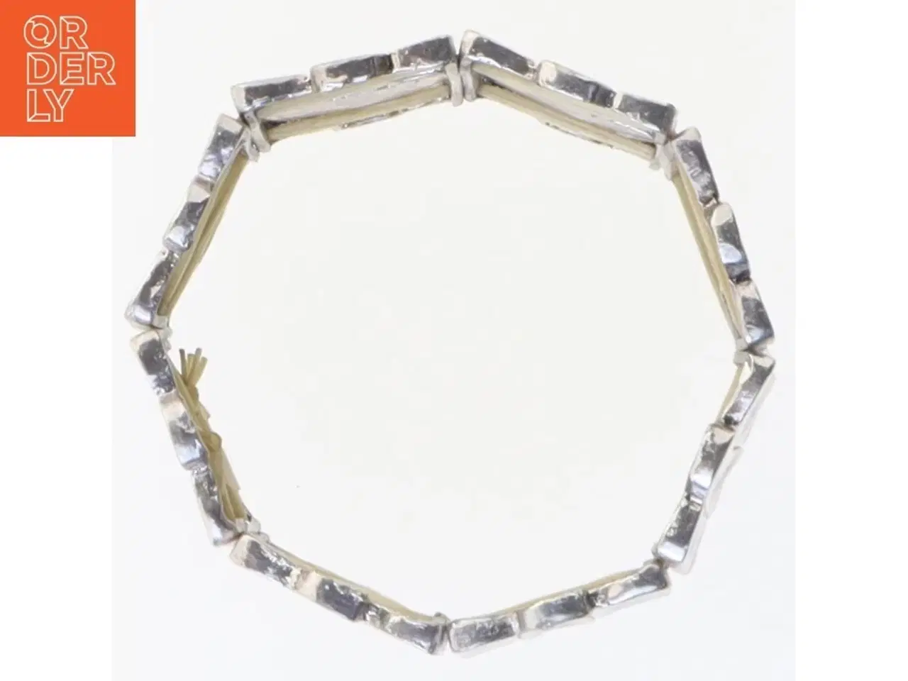 Billede 2 - Sølv armbånd (str. Ø 5 cm)