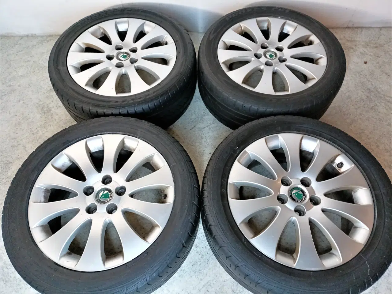 Billede 5 - 5x112 17" ET49 nav 57,1ø SKODA fælge