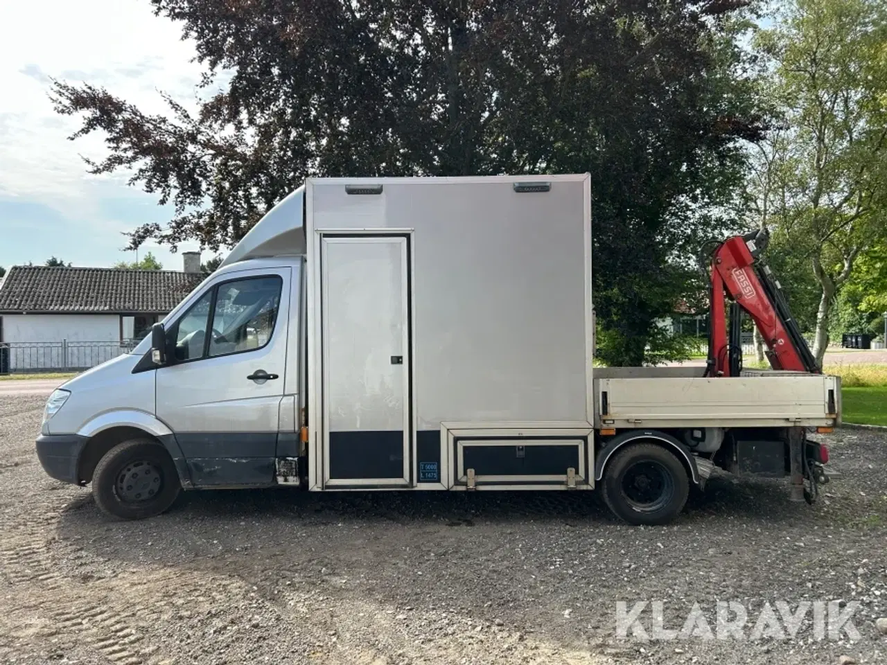 Billede 4 - Lastbil m kran Mercedes Sprinter