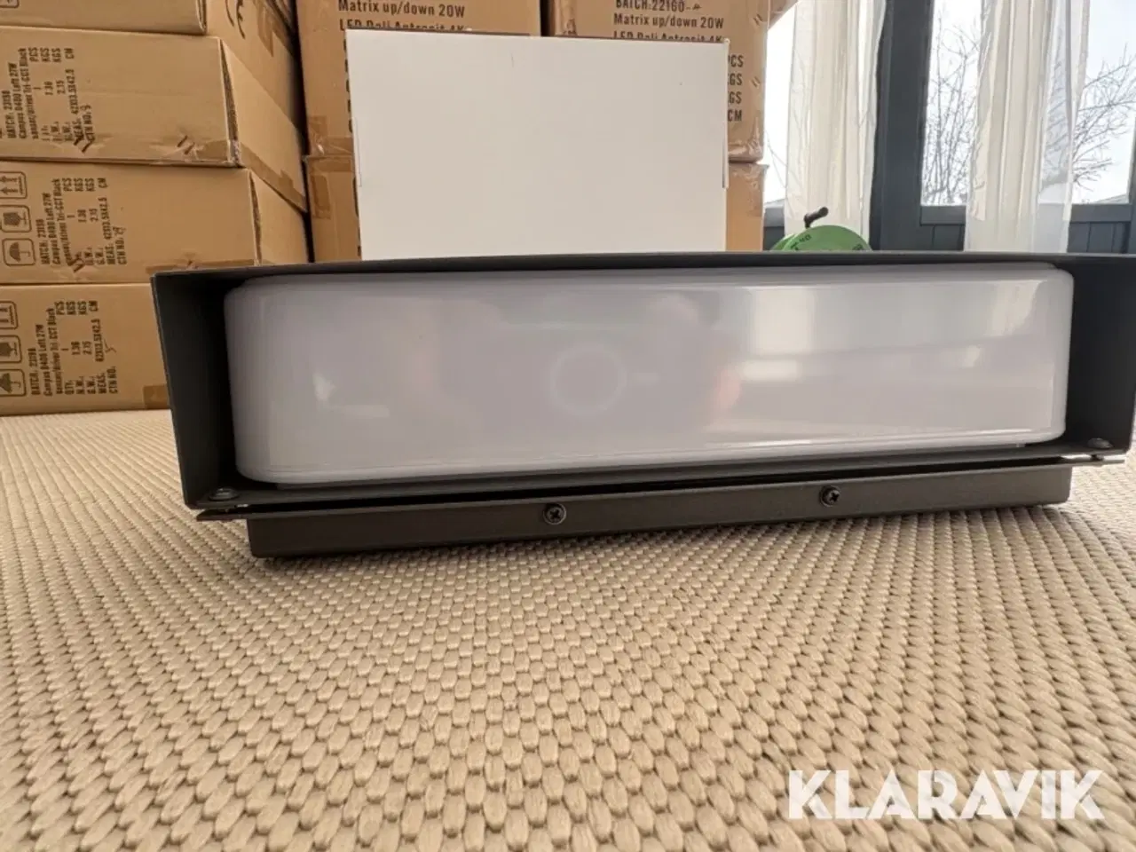 Billede 3 - Led lamper Solar Matrix up/down 20W 15 Led Dali Antrasit 4K 15 styk