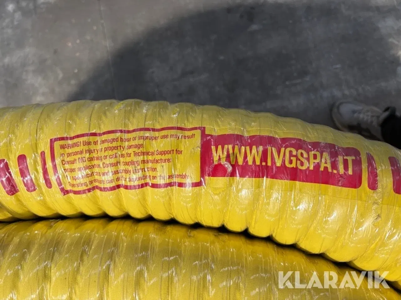 Billede 8 - Olie/brændstofslange IVG Colbachini S. P. A. ABR working light/yellow